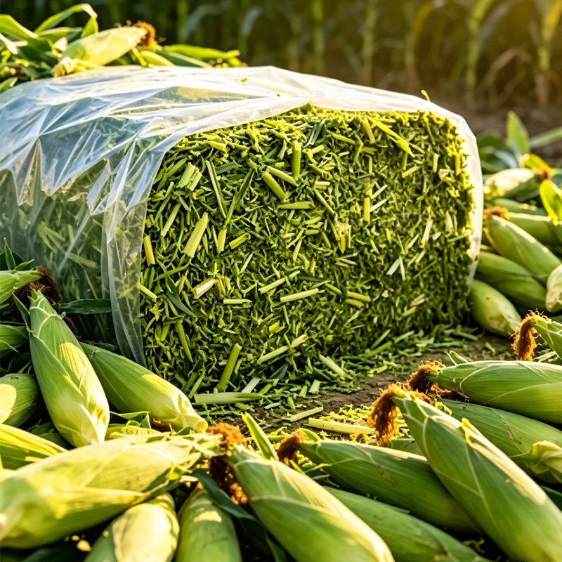 ¿Cómo mejora el ensilaje de maíz fresco con alto contenido de humedad la alimentación del ganado moderno?