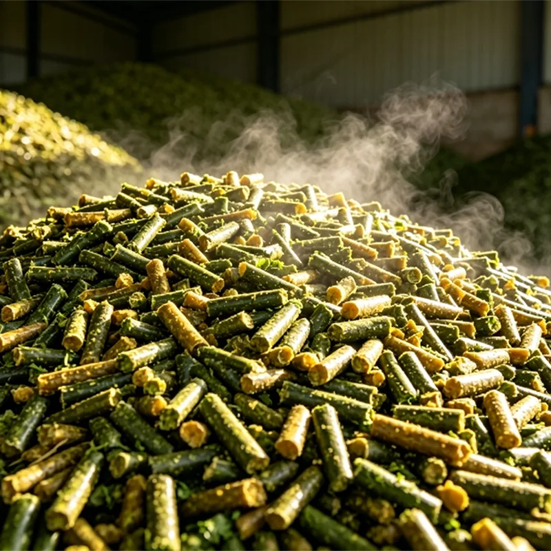 Alimento de ensilaje mixto de alta energía